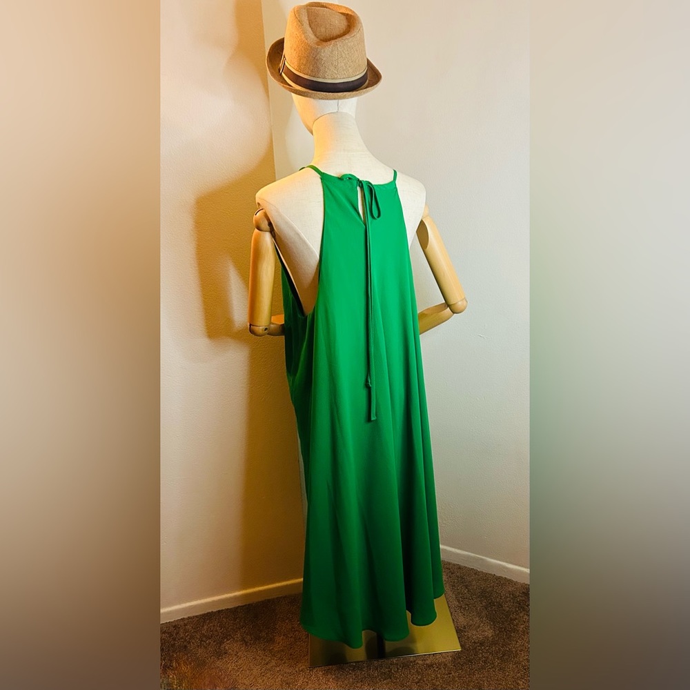 Mossimo Supply Co. Vibrant Green Maxi Dress - Picture 2 of 3